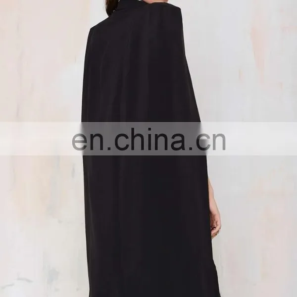 Latest Fashion Jacket Black Long Jacket Women Blazers and Jackers photo-4