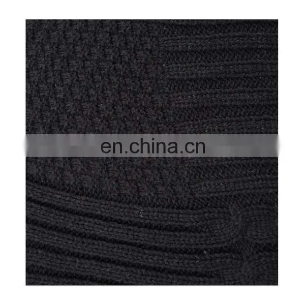 TOROS Girl New Design Black Long Fringe Sexy Knitted Winter Sweater Dress photo-4