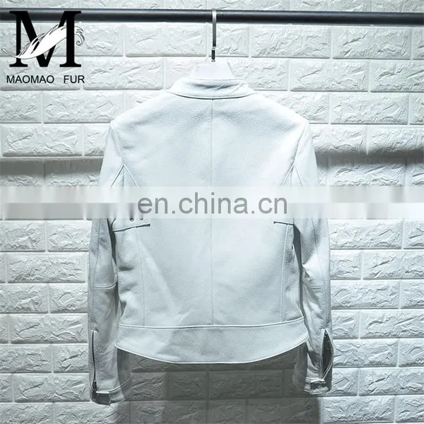 2017 Latest Designs Lady Casual Leather Jacket Wholesale Fashion Jackets for Women photo-3