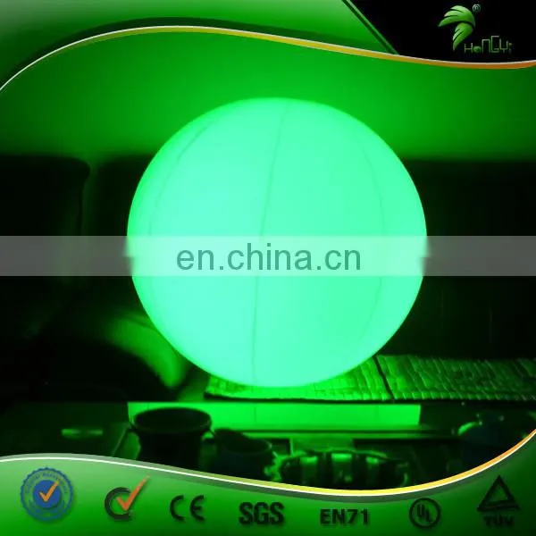 Diameter 1m Inflatable Helium LED Balloon , LED Sphere Lighting Helium Balloon photo-2
