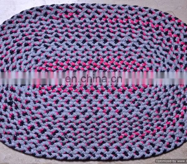 Indian Designer Handmade Rug Door Mat Floor Mat Embroidered Ethnic Art photo-3