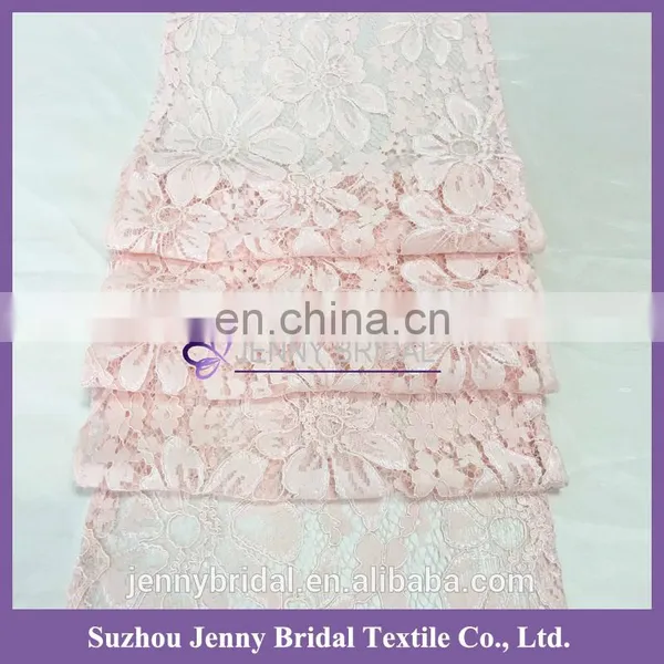TL044 Light Pink Wedding Table Runners Embroidered Table Runner Wedding Table Decoration photo-4