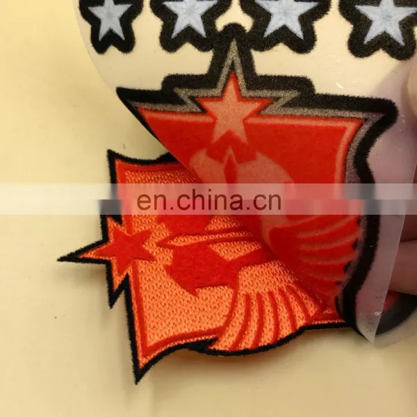 Soccer Patches for Sale Sew on Chevy Patches Flocking Patch photo-3