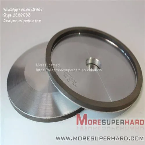 CBN Resin Bond Wheel / Diamond Resin Grinding Wheel 800 Grit For Wood Cutting Blades Alisa@moresuperhard.com photo-4
