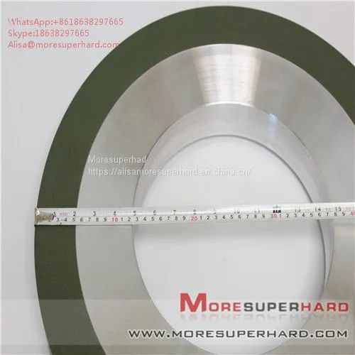 Surface Coating Hot Spraying Resin Bond Diamond Grinding Wheel Alisa@moresuperhard.com photo-4