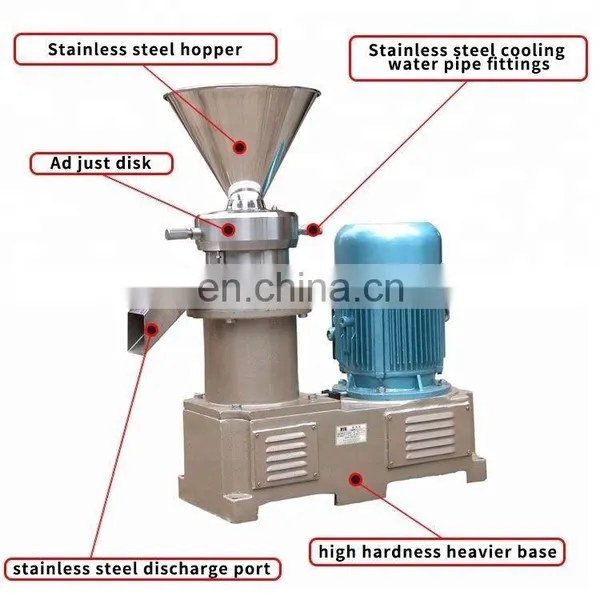 Peanut Butter Making Machine Colloid Mill Cocoa Butter Melting Machine photo-3