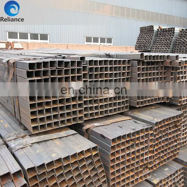 Anti-rust Package Black 100mm Diameter Steel Welded Rectangular Pipe photo-5