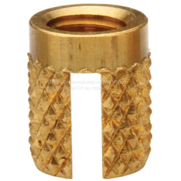 PPB-256/440/632 Brass Insert Nut Insertos Knurling Press-in Inserts Knukles Thru-Threaded Plain Knurled Nuts Inserti PEM Standard photo-3