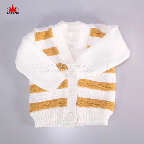 Factory OEM Spring Autumn Modern Baby Kids Girls Cardigan Knitted Sweaters photo-2