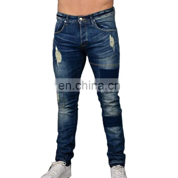 DiZNEW Guangzhou Factory Denim Selvedge Jeans For Men photo-2