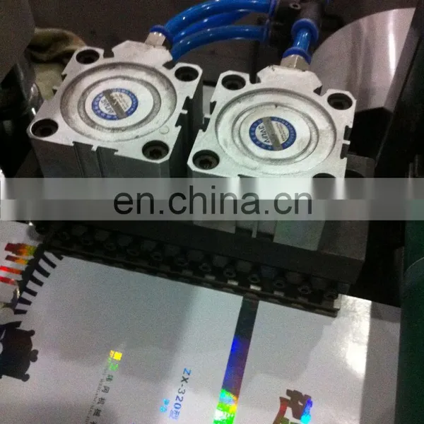 Glossy Adhesive Paper Flatbed Die Cutting Machine Fully Automatic With Hot Stamping,punching photo-3