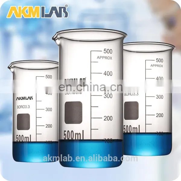 AKMLAB Laboratory Borosilicate Measuring Cup Beaker With Spout And Graduation photo-5
