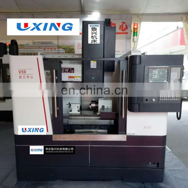 V50 Low Cost Bt30 Mini 3 Axis CNC Vertical Milling Machine Machining Center photo-3
