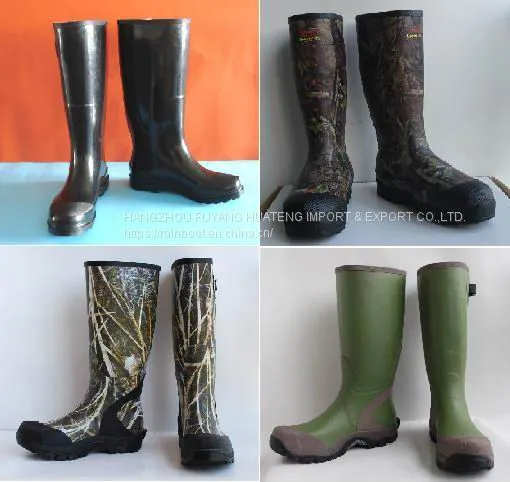 Various Printing Rubber Rain Boots, Vogue Rubber Boot, Waterproof Vogue Rain Boot, New Fashion Rubber Rain Boots, China Rain Boots photo-3
