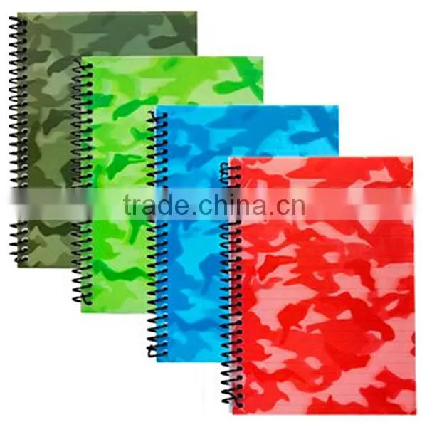 Plastic Cover Spiral Notebook With Custom Printing photo-2