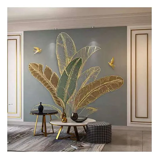 Forest Flower Designs Indoor Home Decor Wall Murals 4D 8D Wall Paper Murals Dropshipping photo-3