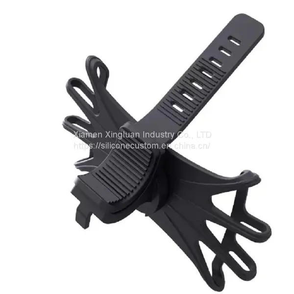 Flexible Bike Mount 360 Rotation Adjustable Silicone Bicycle Mobile Bracket Motorcycle Phone Holder photo-2