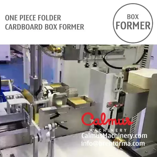 One Piece Folder Cardboard Box Forming Machine photo-3