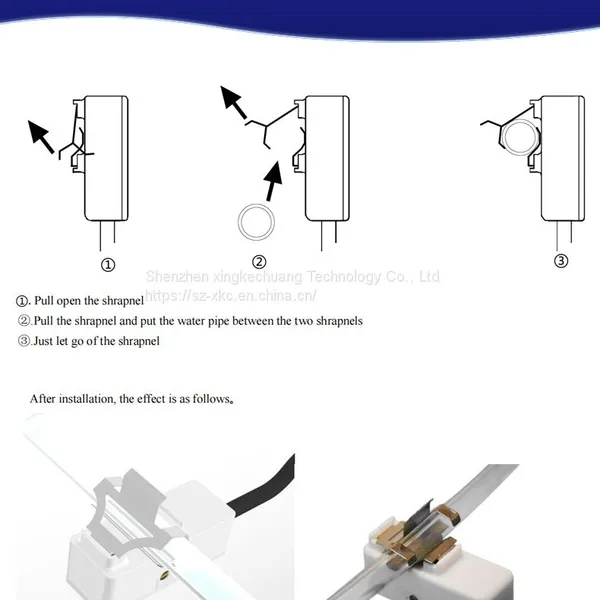 XKC-Y26A Small Pipes Water Level Detection Non-contact 5V-24V Liquid Level Sensors for 6mm-10mm Pipelines photo-3