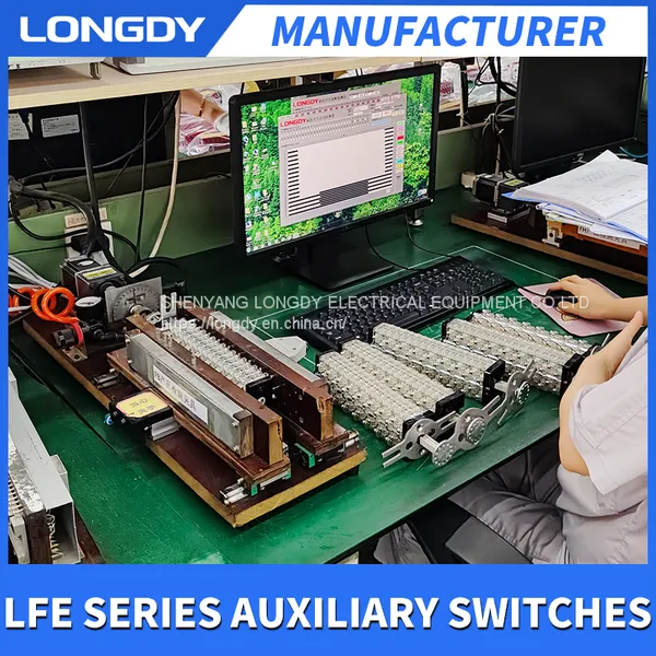 LFE Auxiliary Switch High-voltage Switch Circuit Breaker Switchgear for Driver's Desks Toggle Switches photo-3