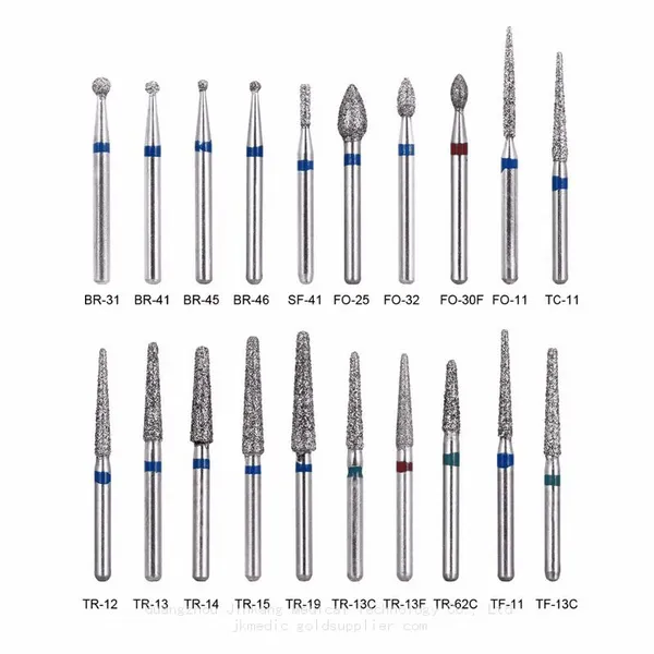 Diamond Dental Burs, Dental Diamond Burs, Dental Burs for Handpiece