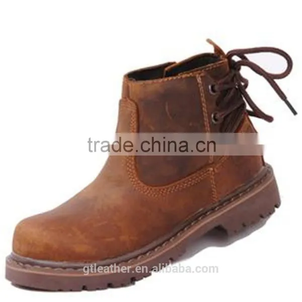 Wholesale Leather Hides for Making Men Long Boots photo-6