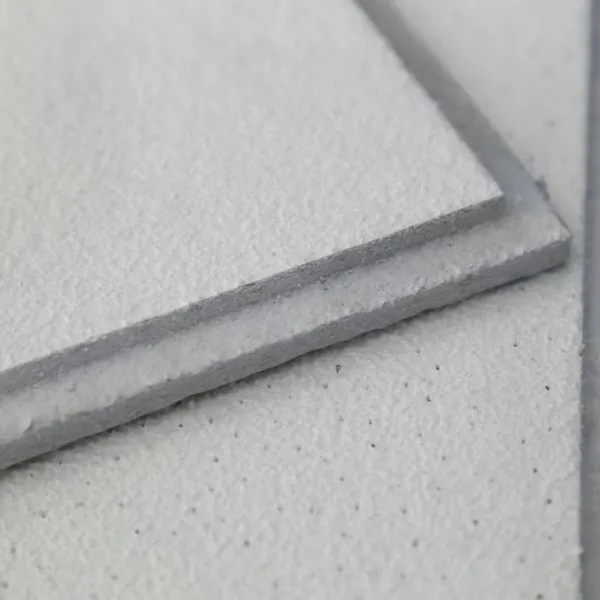 Tegular Edge Mineral Fiber Acoustic Ceiling T 24 With Sand Surface Pin Hole Design Factory Direct Wholesale Mineral Fiber Ceilings