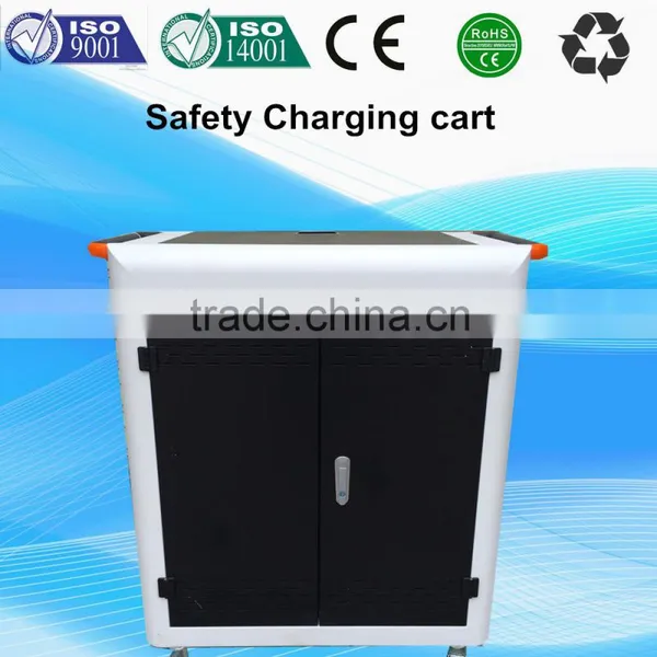 Tablet Charging Cart Charging Trolley