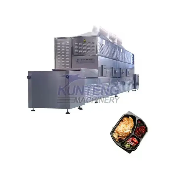 Environmentally Friendly Lunch Box Tableware Microwave Heating and Sterilising Machine