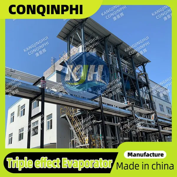 Multi-effect Evaporation Crystallization Equipment for Pharmaceutical Wastewater Treatment, Zero Liquid Discharge Solution photo-2