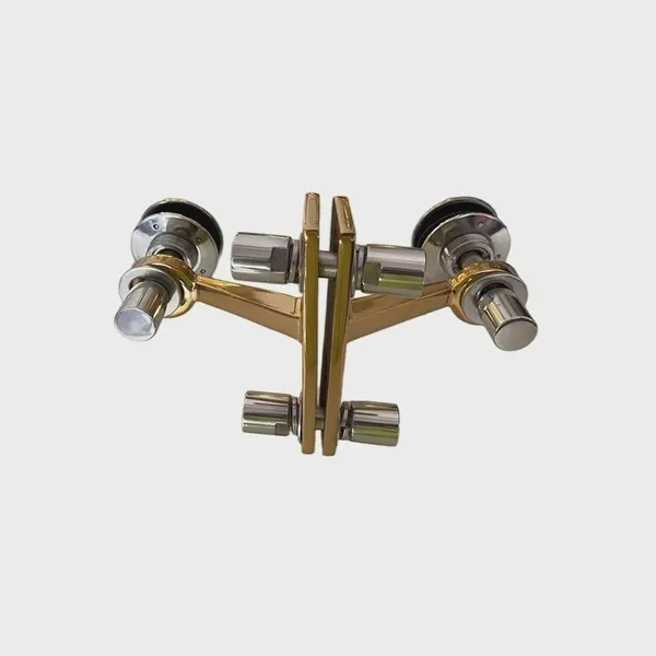 Factory Direct SS316 4 Way Arm Spider Bracket for Glass Curtain Wall 150mm Satin Finish Heavy Duty photo-3