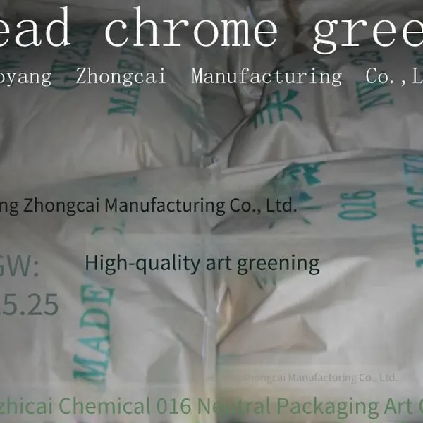 Supply of Export-grade Superior Products 016 and 017 Artistic Green (lead Chrome Green) Produced in Hunan photo-2