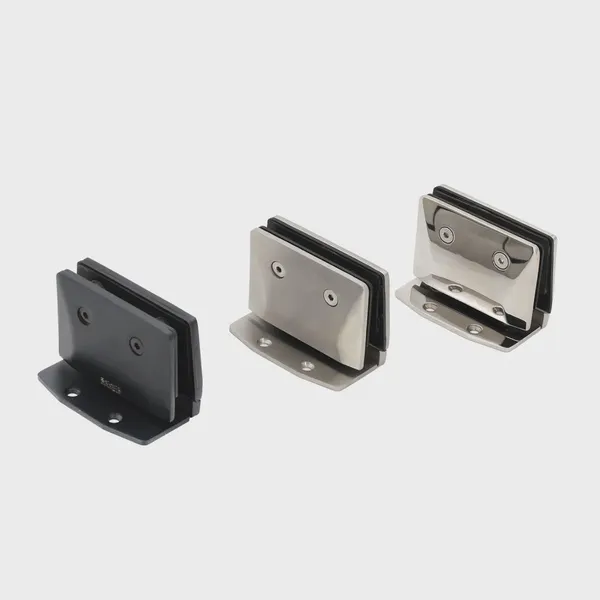 Multi-Finish Glass Hinge for Frameless Bathroom Doors photo-5
