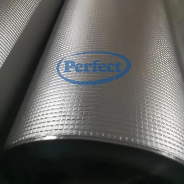 Aluminum Foil Fiberglass Fabric for HVAC Insulation and Thermal Barrier photo-5