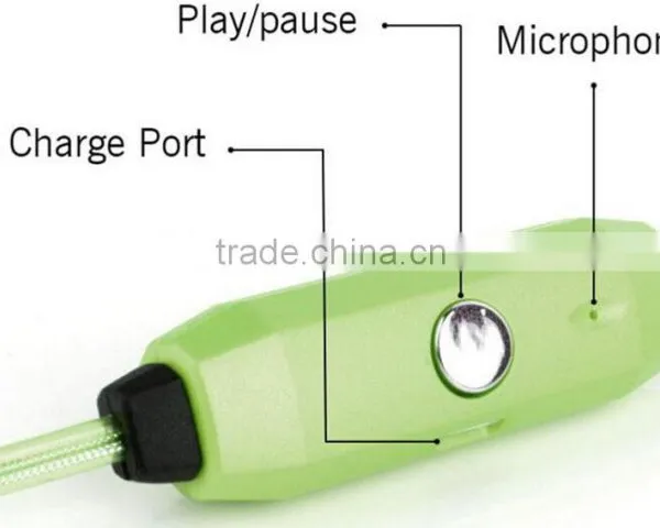 Recharge LED Glow 3.5mm Earphone(Metal-Back) photo-2