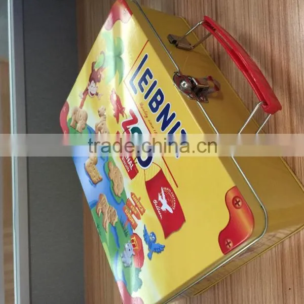 Gift Tin Boxes With Handle,cute Tin Case for Kids,walmart Gift Tin Boxes photo-4