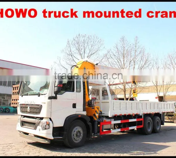 Howo 6*4 18Ton 336hp Truck Mounted Crane for Sale photo-2