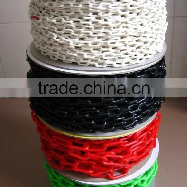 Durable Decorative Caution Safety PE Plastic Chain photo-3