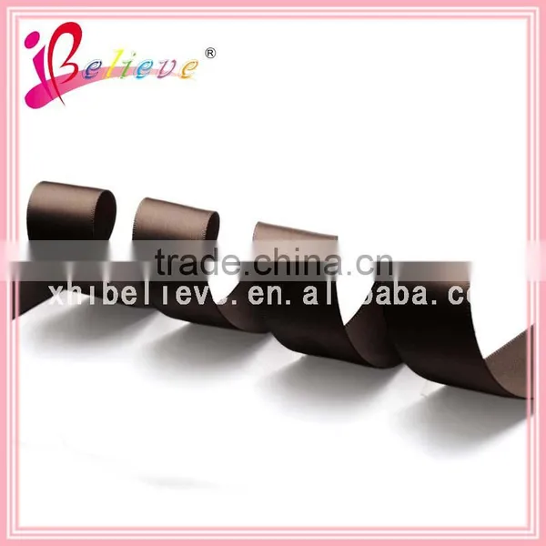 Made in China High Quality Smooth Polyester Satin Ribbon Solid Color Petersham Ribbon photo-2