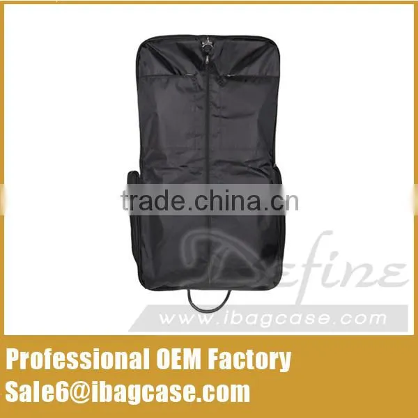 Foldable Travel Garment Bag for Suit And Dresses With Pocket photo-4
