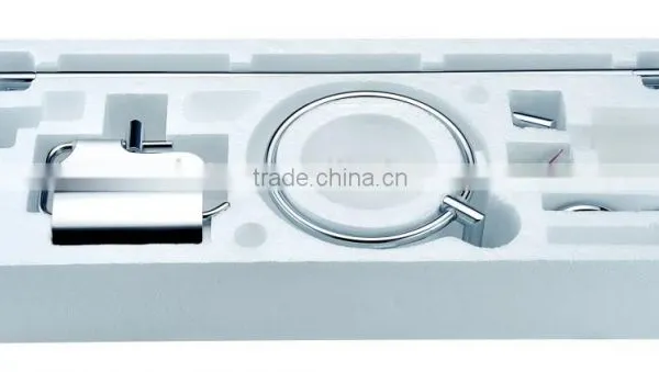 Ceramic Simple Modern Design 6 Pcs Zinc Alloy Bathroom Accessories Set photo-2