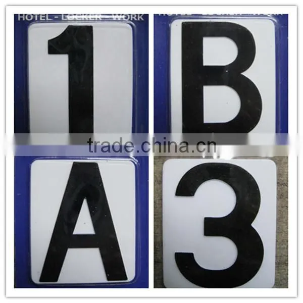 Self Adhesive Door Number Plates