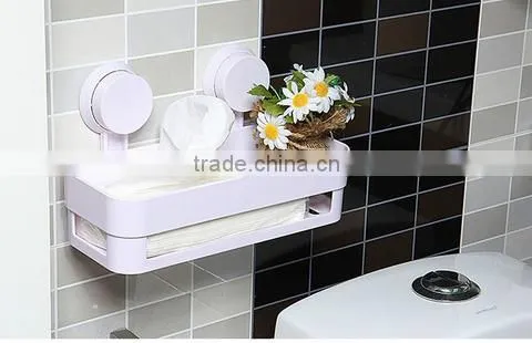 AN617 ANPHY Toilet Wall Mounted Coner Plastic Multifuction Storage Cases Shower Shelf photo-3