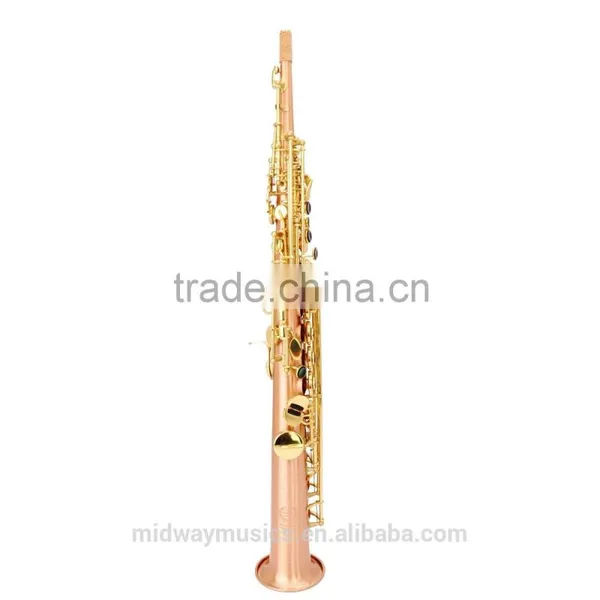MSS-2000DK Soprano Phosphor Saxophone With Draw Bench Finish