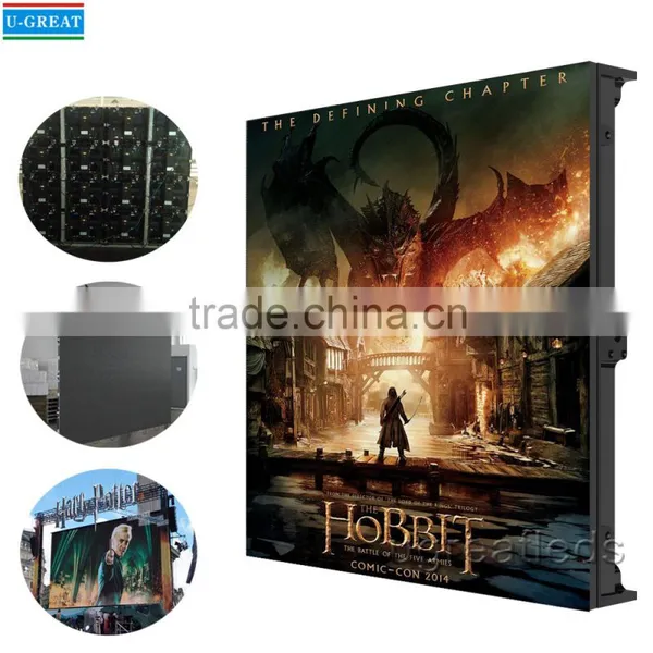 2x1m Trade Assurance High Brightness P3.9 Stage Rental LED Screen photo-2
