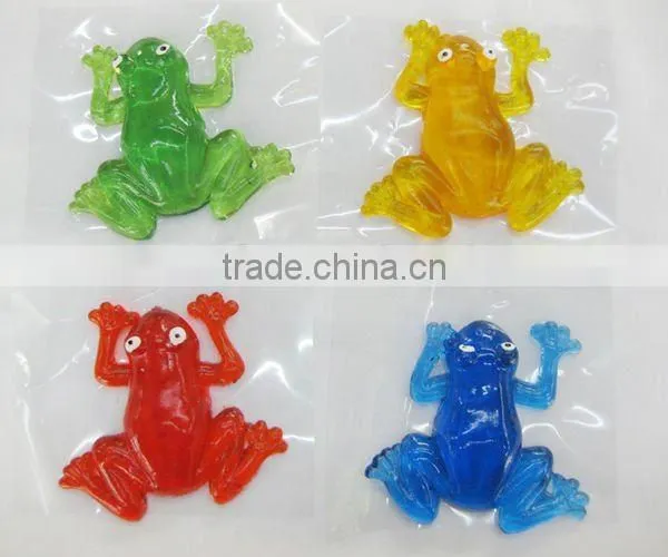 Novelty Funny Sticky Frog Toy