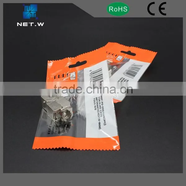 Cat 6 Wall Jack FTP Tooless Ethernet Keystone Jack, Patch Panel Keystone photo-5