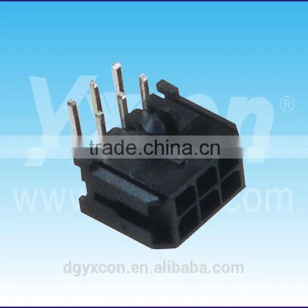 Dongguan Manufacturer MX 3.0mm Pitch 6pin Dual Row Right Angle A Type Wafer&Housing Connector photo-4