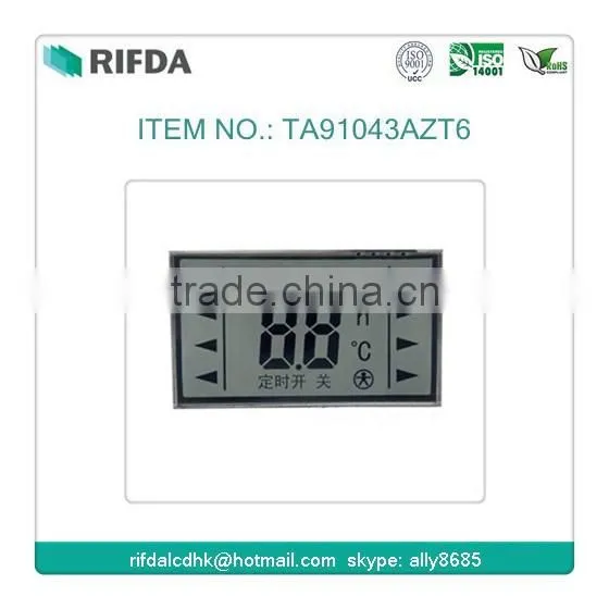 custom small 7 segment lcd display for elevator