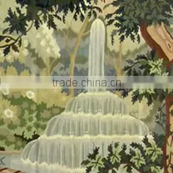 100% Wool Yarn Handmade Tapestry photo-2